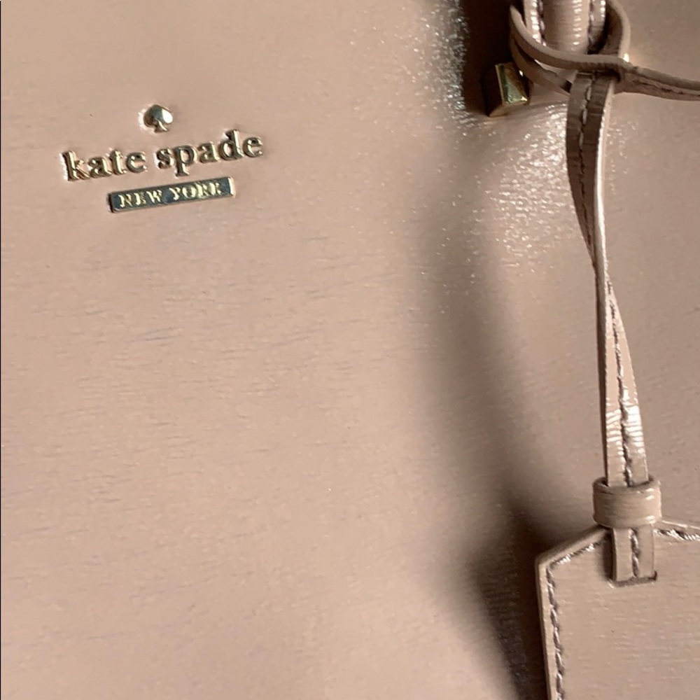 kate space nude bag!